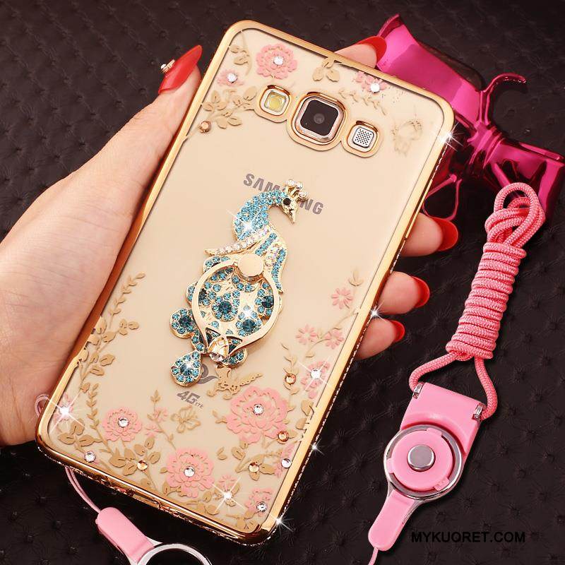 Kuori Samsung Galaxy J5 2016 Laukut Puhelimen Kuoret Jauhe, Kotelo Samsung Galaxy J5 2016 Rhinestone Inlay