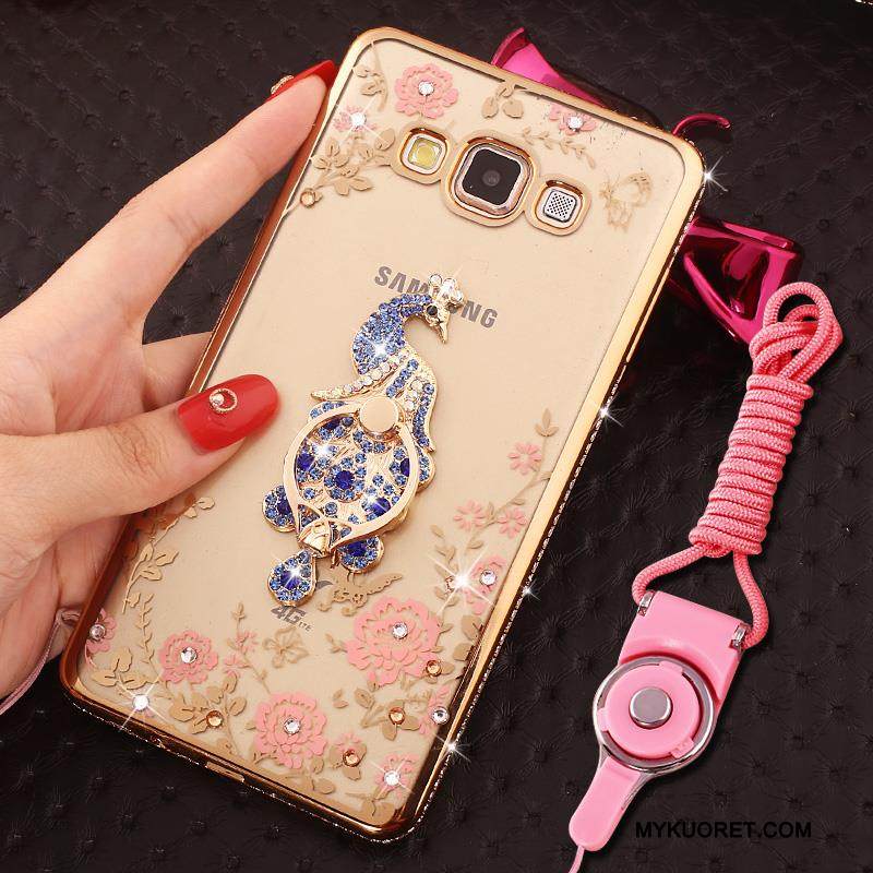 Kuori Samsung Galaxy J5 2016 Laukut Puhelimen Kuoret Jauhe, Kotelo Samsung Galaxy J5 2016 Rhinestone Inlay