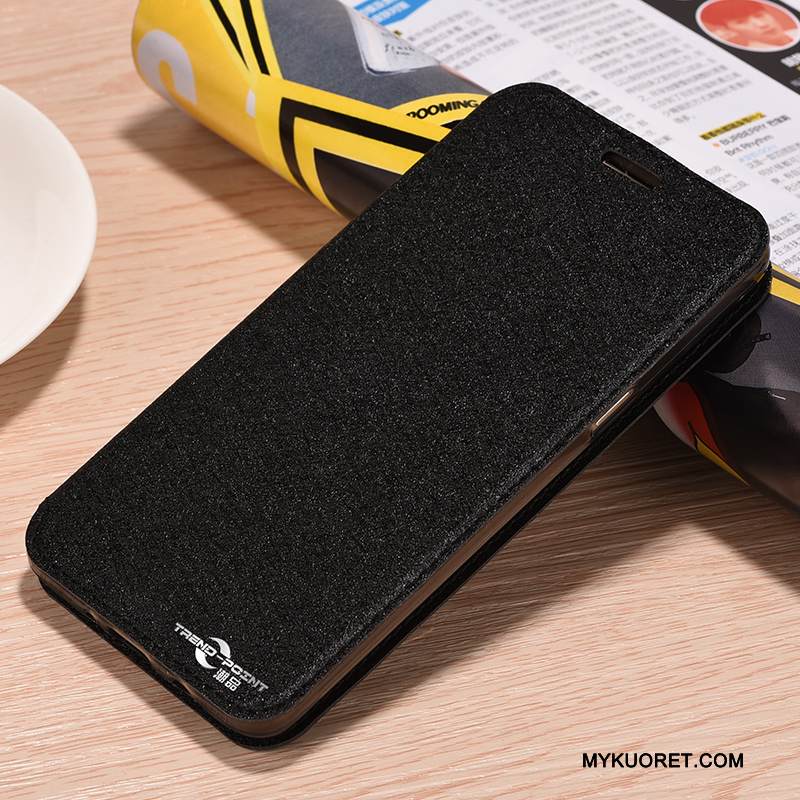 Kuori Samsung Galaxy J5 2016 Nahka Tummansininen Trendi, Kotelo Samsung Galaxy J5 2016 Suojaus Puhelimen Kuoret