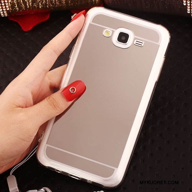 Kuori Samsung Galaxy J5 2016 Pehmeä Neste Rengas Jauhe, Kotelo Samsung Galaxy J5 2016 Strassi Ripustettavat Koristeet Puhelimen Kuoret