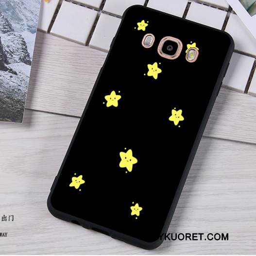 Kuori Samsung Galaxy J5 2016 Pehmeä Neste Tummansininen Puhelimen Kuoret, Kotelo Samsung Galaxy J5 2016 Silikoni Murtumaton Ripustettavat Koristeet