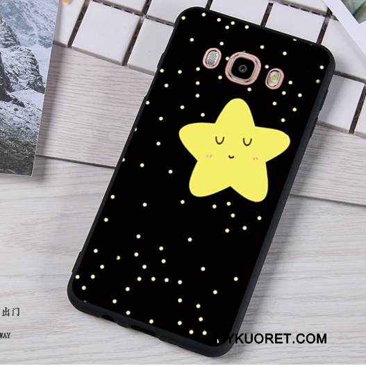 Kuori Samsung Galaxy J5 2016 Pehmeä Neste Tummansininen Puhelimen Kuoret, Kotelo Samsung Galaxy J5 2016 Silikoni Murtumaton Ripustettavat Koristeet