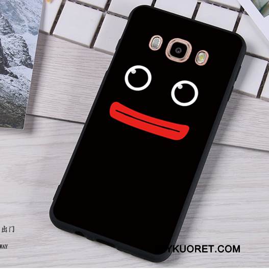 Kuori Samsung Galaxy J5 2016 Pehmeä Neste Tummansininen Puhelimen Kuoret, Kotelo Samsung Galaxy J5 2016 Silikoni Murtumaton Ripustettavat Koristeet