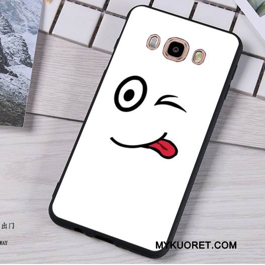 Kuori Samsung Galaxy J5 2016 Pehmeä Neste Tummansininen Puhelimen Kuoret, Kotelo Samsung Galaxy J5 2016 Silikoni Murtumaton Ripustettavat Koristeet