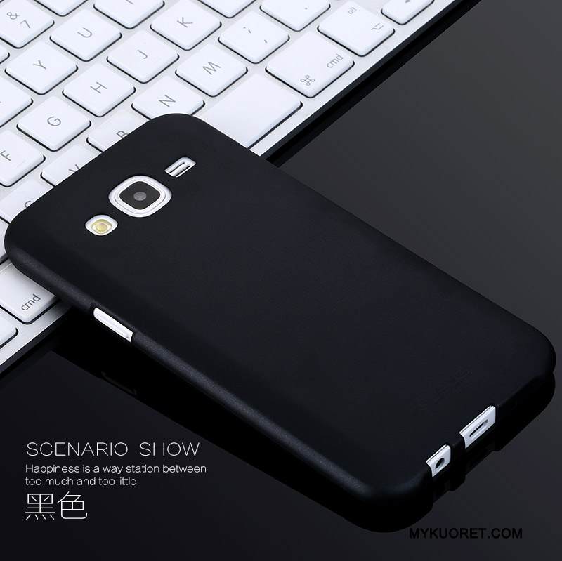 Kuori Samsung Galaxy J5 2016 Silikoni Murtumaton Viini Punainen, Kotelo Samsung Galaxy J5 2016 Laukut Puhelimen Kuoret