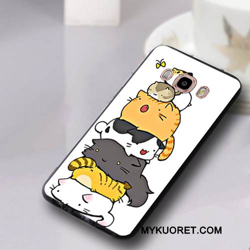 Kuori Samsung Galaxy J5 2016 Silikoni Ripustettavat Koristeet Sininen, Kotelo Samsung Galaxy J5 2016 Pehmeä Neste Murtumaton Trendi