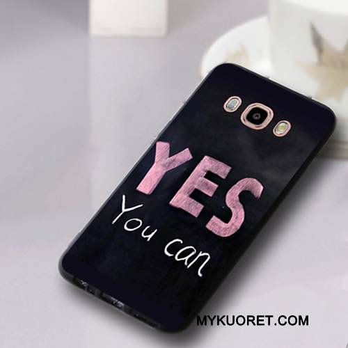 Kuori Samsung Galaxy J5 2016 Silikoni Ripustettavat Koristeet Sininen, Kotelo Samsung Galaxy J5 2016 Pehmeä Neste Murtumaton Trendi