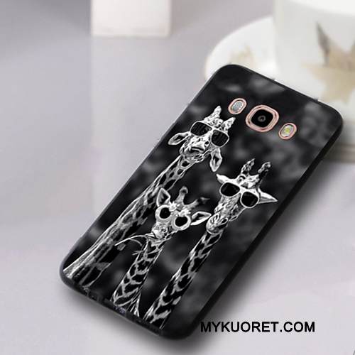 Kuori Samsung Galaxy J5 2016 Silikoni Ripustettavat Koristeet Sininen, Kotelo Samsung Galaxy J5 2016 Pehmeä Neste Murtumaton Trendi