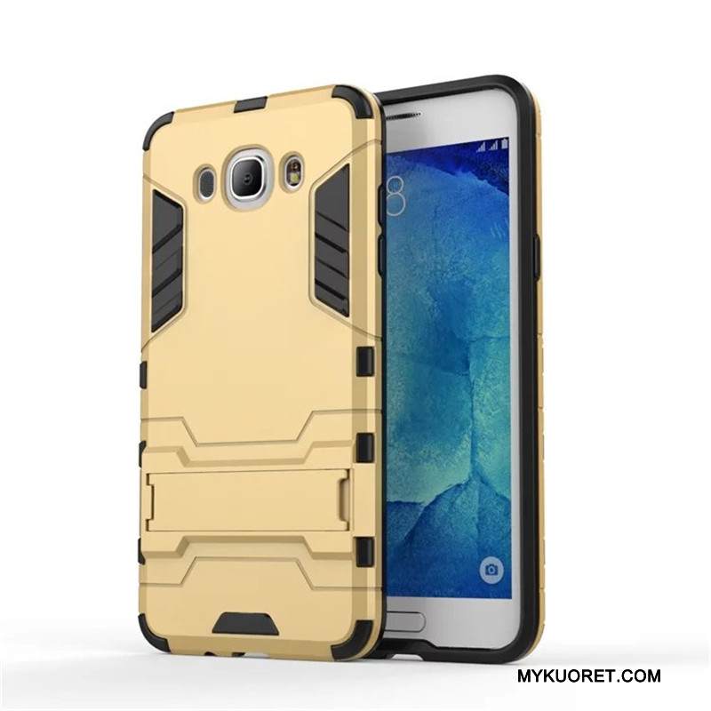 Kuori Samsung Galaxy J5 2016 Suojaus Murtumaton Punainen, Kotelo Samsung Galaxy J5 2016 Kova Puhelimen Kuoret