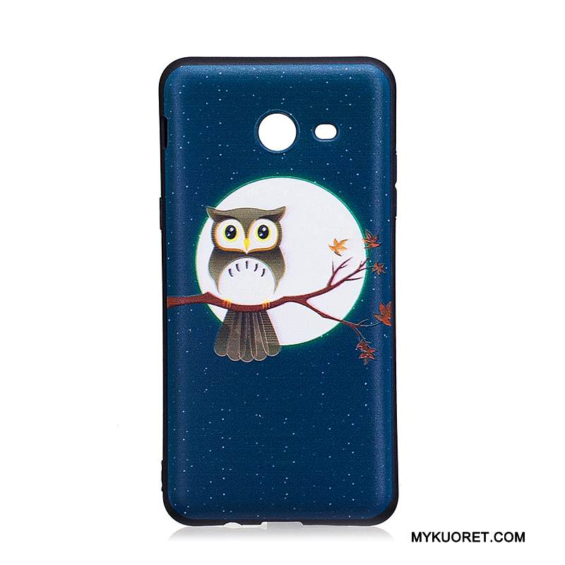 Kuori Samsung Galaxy J5 2017 Pehmeä Neste Sininen Puhelimen Kuoret, Kotelo Samsung Galaxy J5 2017 Suojaus Trendi