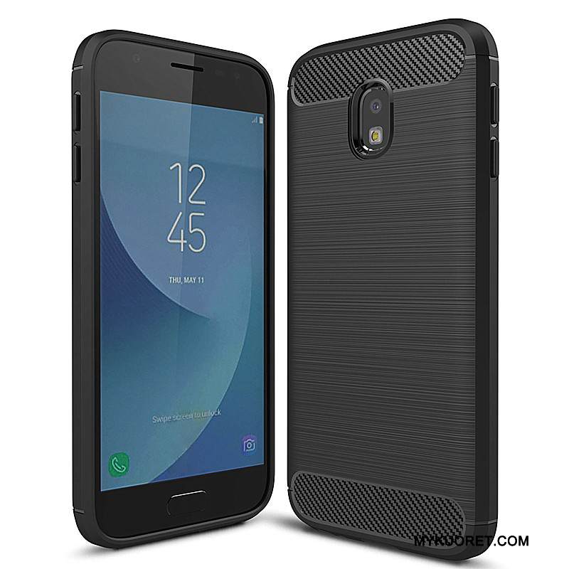 Kuori Samsung Galaxy J5 2017 Silikoni Harmaa, Kotelo Samsung Galaxy J5 2017 Suojaus