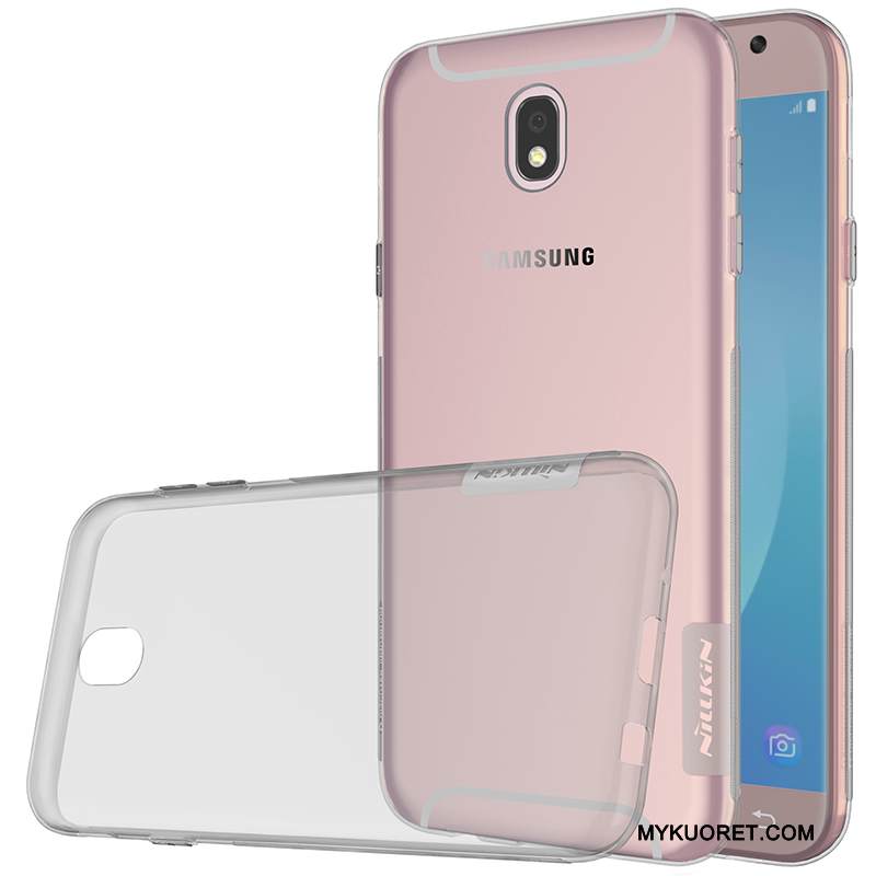 Kuori Samsung Galaxy J5 2017 Silikoni Läpinäkyvä Puhelimen Kuoret, Kotelo Samsung Galaxy J5 2017 Ohut Murtumaton