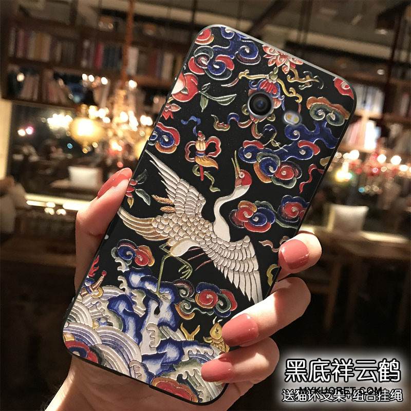 Kuori Samsung Galaxy J5 2017 Silikoni Tuuli Ripustettavat Koristeet, Kotelo Samsung Galaxy J5 2017 Laukut Trendi Persoonallisuus