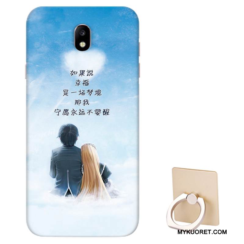 Kuori Samsung Galaxy J5 2017 Tuki Puhelimen Kuoret Malli, Kotelo Samsung Galaxy J5 2017 Suojaus Eurooppa Musta