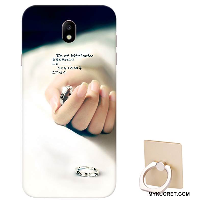 Kuori Samsung Galaxy J5 2017 Tuki Puhelimen Kuoret Malli, Kotelo Samsung Galaxy J5 2017 Suojaus Eurooppa Musta