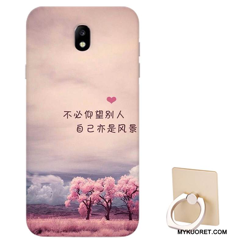 Kuori Samsung Galaxy J5 2017 Tuki Puhelimen Kuoret Malli, Kotelo Samsung Galaxy J5 2017 Suojaus Eurooppa Musta