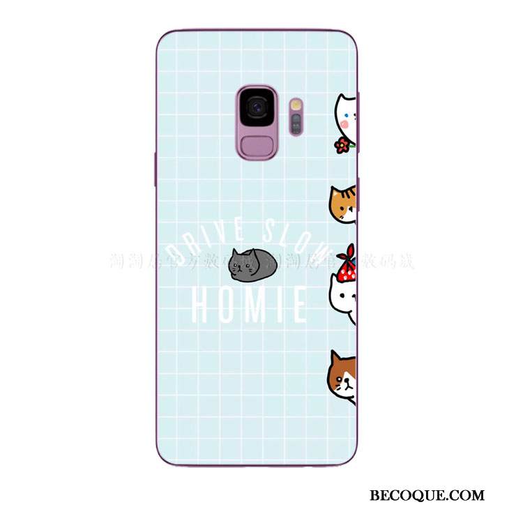 Kuori Samsung Galaxy J6 Sarjakuva Puhelimen Kuoret Kissa, Kotelo Samsung Galaxy J6 Vihreä Ihana