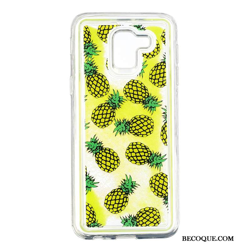 Kuori Samsung Galaxy J6 Suojaus Juoksuhiekka Violetti, Kotelo Samsung Galaxy J6 Jauhe Puhelimen Kuoret