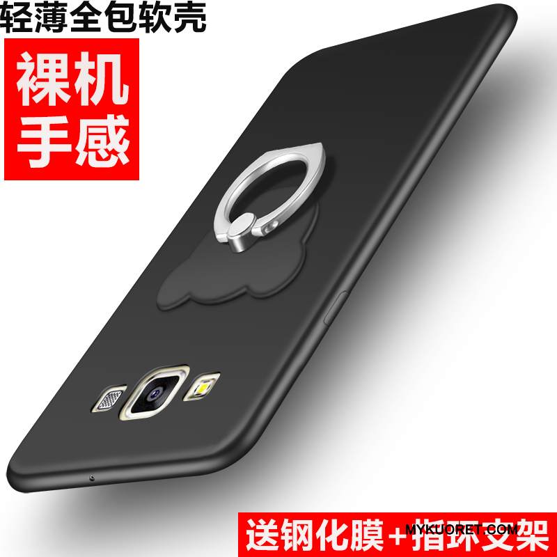 Kuori Samsung Galaxy J7 2015 Laukut Puhelimen Kuoret Murtumaton, Kotelo Samsung Galaxy J7 2015 Suojaus Trendi Punainen