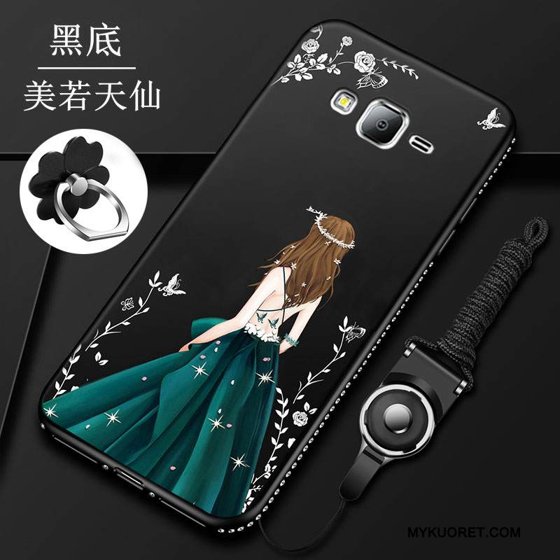 Kuori Samsung Galaxy J7 2015 Laukut Puhelimen Kuoret Punainen, Kotelo Samsung Galaxy J7 2015 Silikoni Murtumaton Pesty Suede