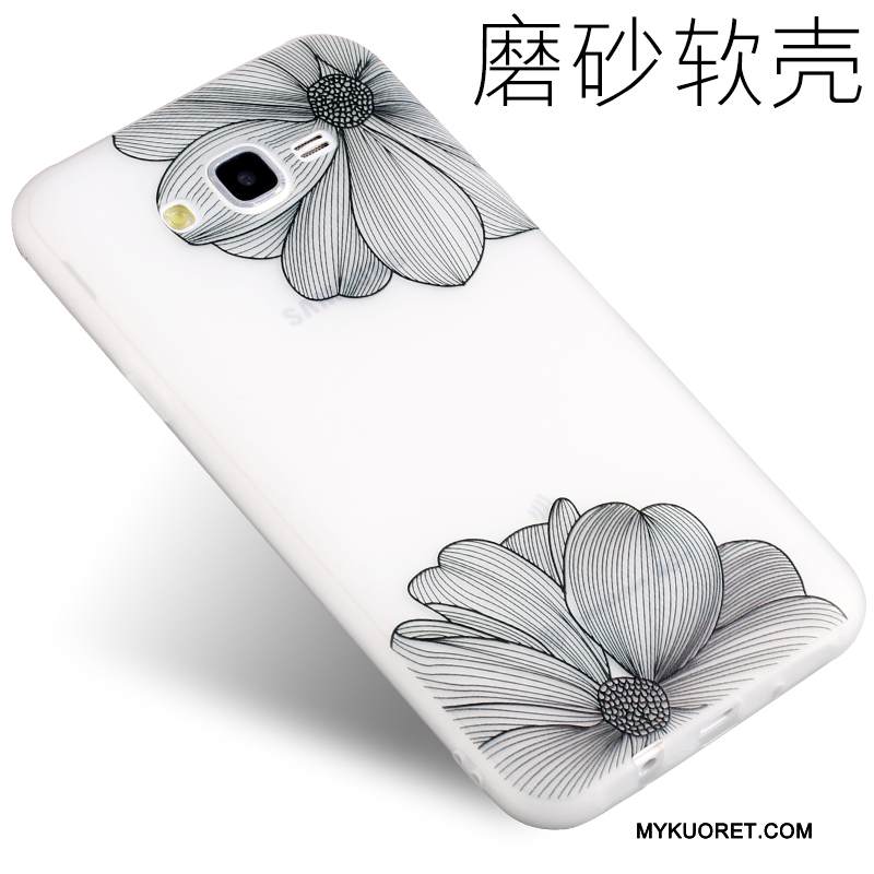 Kuori Samsung Galaxy J7 2015 Laukut Trendi Puhelimen Kuoret, Kotelo Samsung Galaxy J7 2015 Silikoni Pesty Suede Murtumaton