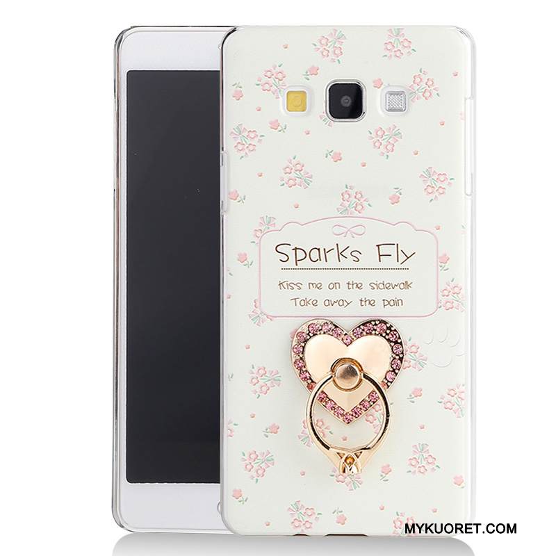 Kuori Samsung Galaxy J7 2015 Monivärinen Puhelimen Kuoret, Kotelo Samsung Galaxy J7 2015 Kohokuviointi