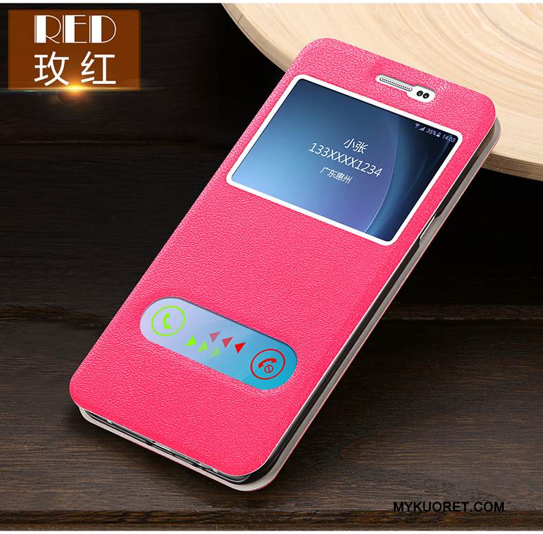 Kuori Samsung Galaxy J7 2015 Nahka Puhelimen Kuoret Kulta, Kotelo Samsung Galaxy J7 2015 Suojaus Uusi