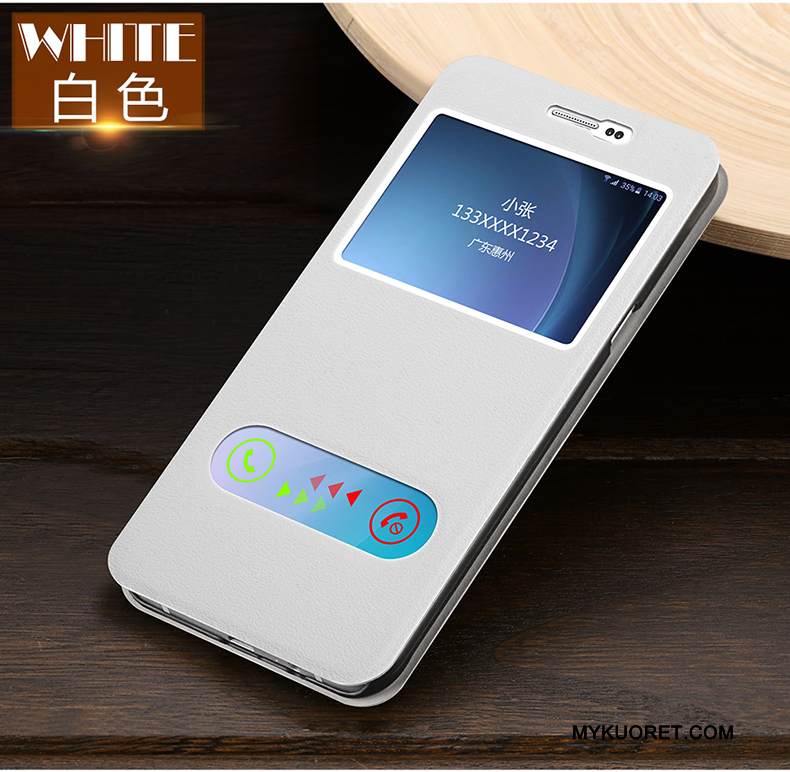 Kuori Samsung Galaxy J7 2015 Nahka Puhelimen Kuoret Kulta, Kotelo Samsung Galaxy J7 2015 Suojaus Uusi