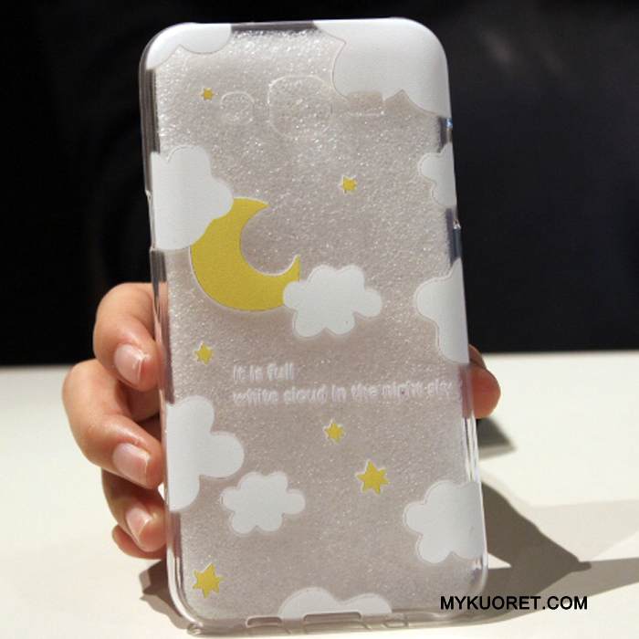 Kuori Samsung Galaxy J7 2015 Pehmeä Neste Murtumaton Puhelimen Kuoret, Kotelo Samsung Galaxy J7 2015 Silikoni Tummansininen