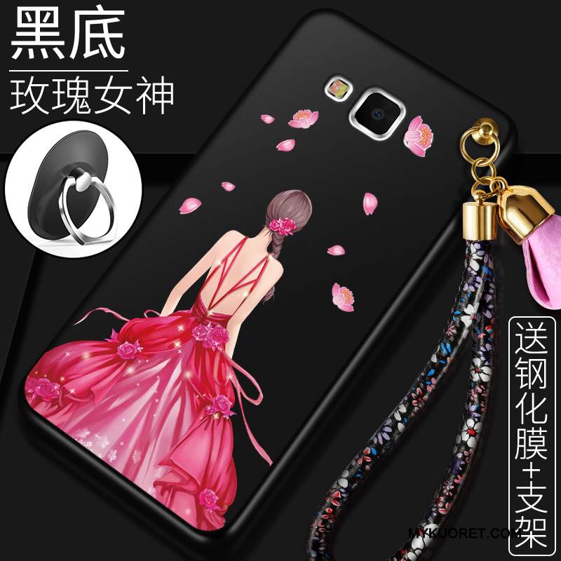 Kuori Samsung Galaxy J7 2015 Pehmeä Neste Puhelimen Kuoret Trendi, Kotelo Samsung Galaxy J7 2015 Laukut Punainen Persoonallisuus