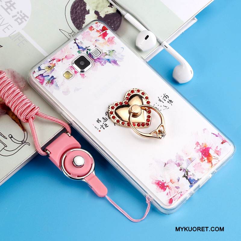 Kuori Samsung Galaxy J7 2015 Pehmeä Neste Puhelimen Kuoret Violetti, Kotelo Samsung Galaxy J7 2015 Silikoni Murtumaton