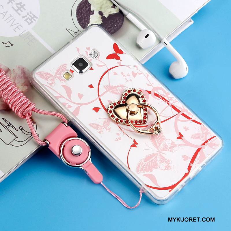 Kuori Samsung Galaxy J7 2015 Pehmeä Neste Puhelimen Kuoret Violetti, Kotelo Samsung Galaxy J7 2015 Silikoni Murtumaton