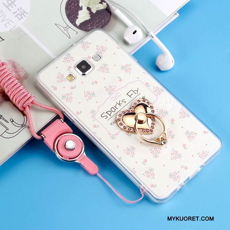 Kuori Samsung Galaxy J7 2015 Pehmeä Neste Puhelimen Kuoret Violetti, Kotelo Samsung Galaxy J7 2015 Silikoni Murtumaton