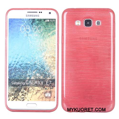 Kuori Samsung Galaxy J7 2015 Silikoni Johdin Puhelimen Kuoret, Kotelo Samsung Galaxy J7 2015 Laukut Jauhe