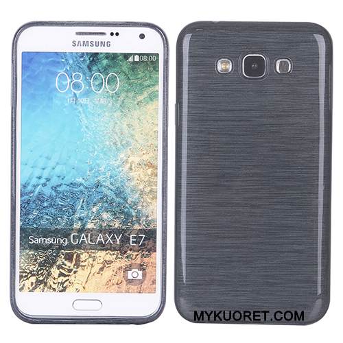 Kuori Samsung Galaxy J7 2015 Silikoni Johdin Puhelimen Kuoret, Kotelo Samsung Galaxy J7 2015 Laukut Jauhe