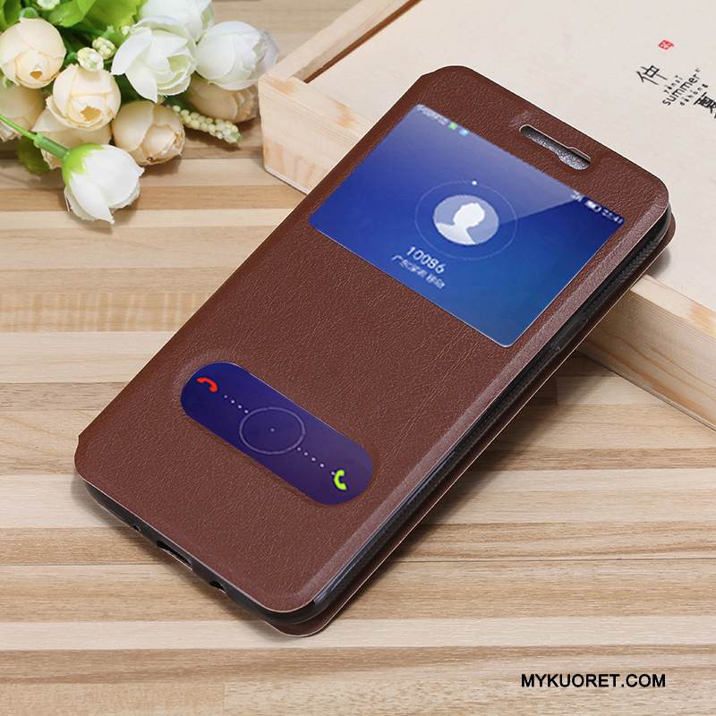 Kuori Samsung Galaxy J7 2015 Suojaus Puhelimen Kuoret Avaa Ikkuna, Kotelo Samsung Galaxy J7 2015 Silikoni Valkoinen