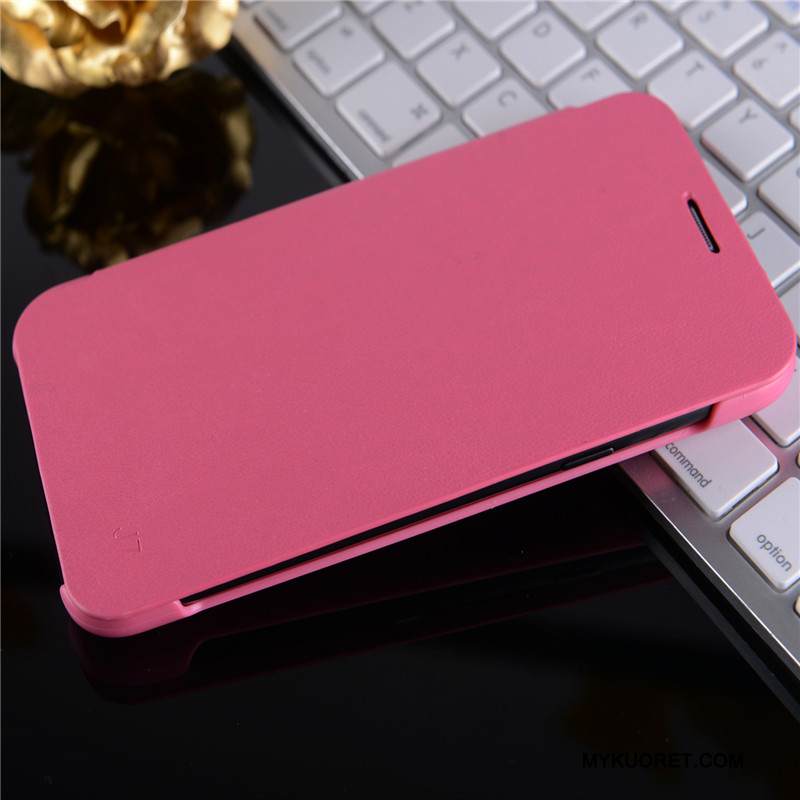 Kuori Samsung Galaxy J7 2015 Suojaus Puhelimen Kuoret Oranssi, Kotelo Samsung Galaxy J7 2015 Nahka Ohut Takakansi