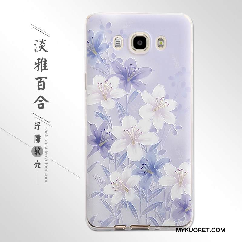 Kuori Samsung Galaxy J7 2016 Kohokuviointi Jauhe Puhelimen Kuoret, Kotelo Samsung Galaxy J7 2016 Suojaus