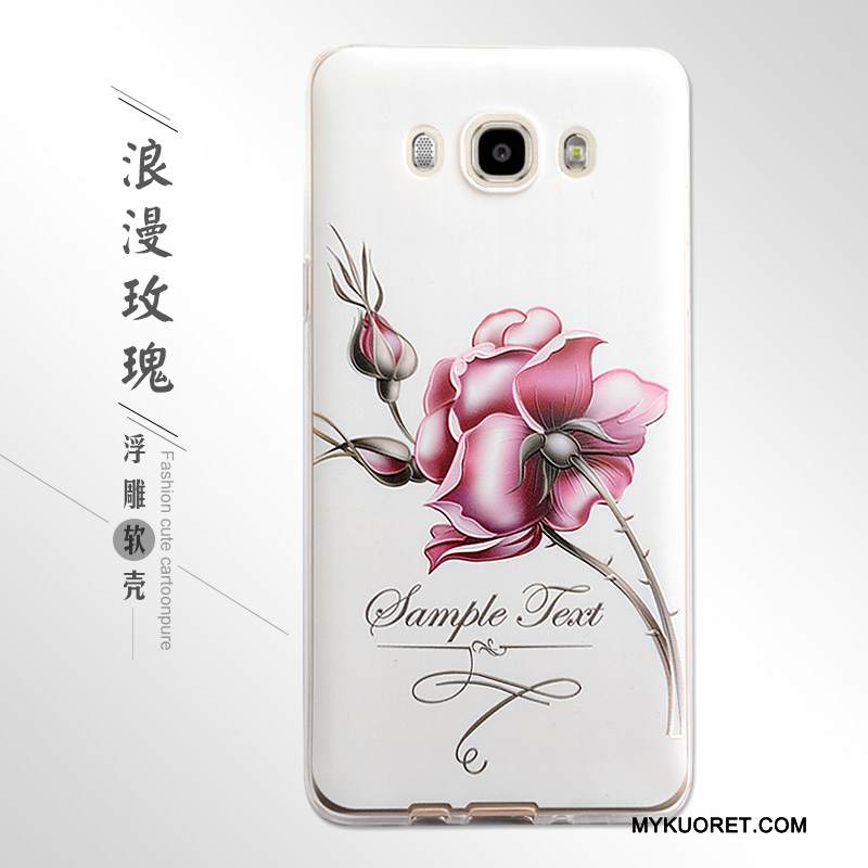 Kuori Samsung Galaxy J7 2016 Kohokuviointi Jauhe Puhelimen Kuoret, Kotelo Samsung Galaxy J7 2016 Suojaus