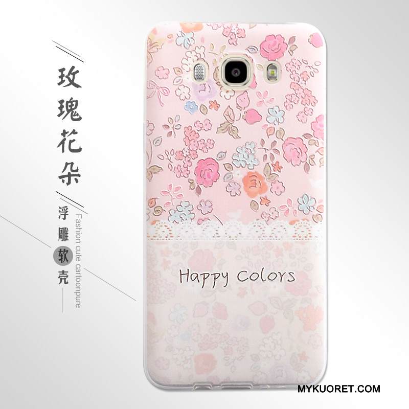 Kuori Samsung Galaxy J7 2016 Kohokuviointi Jauhe Puhelimen Kuoret, Kotelo Samsung Galaxy J7 2016 Suojaus