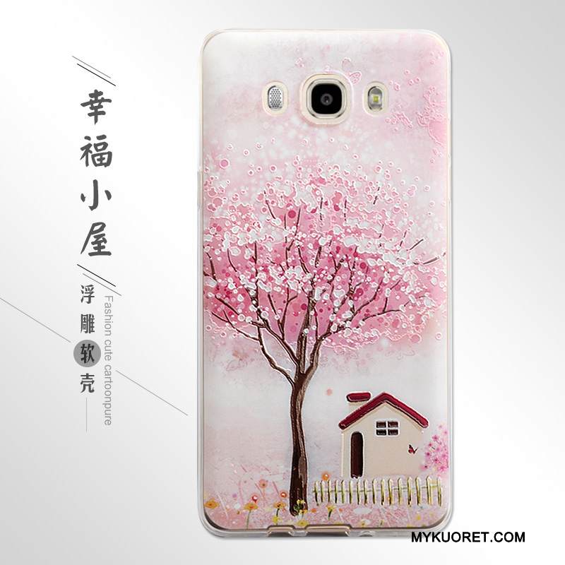 Kuori Samsung Galaxy J7 2016 Kohokuviointi Jauhe Puhelimen Kuoret, Kotelo Samsung Galaxy J7 2016 Suojaus