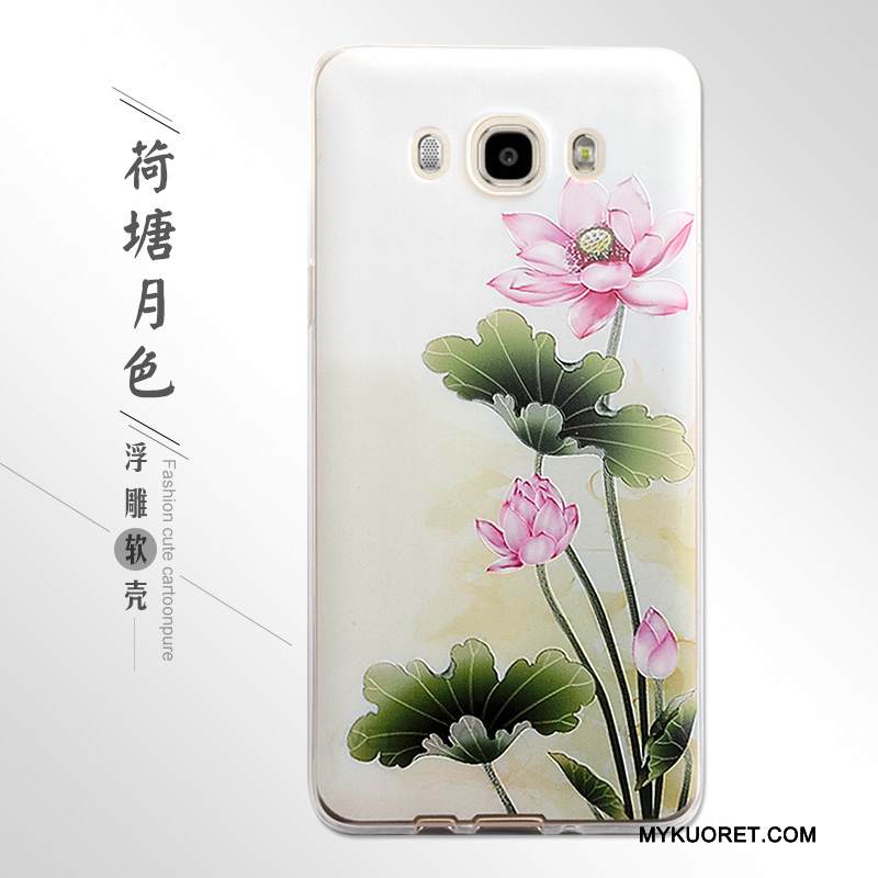 Kuori Samsung Galaxy J7 2016 Kohokuviointi Jauhe Puhelimen Kuoret, Kotelo Samsung Galaxy J7 2016 Suojaus