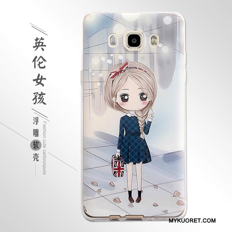 Kuori Samsung Galaxy J7 2016 Kohokuviointi Jauhe Puhelimen Kuoret, Kotelo Samsung Galaxy J7 2016 Suojaus