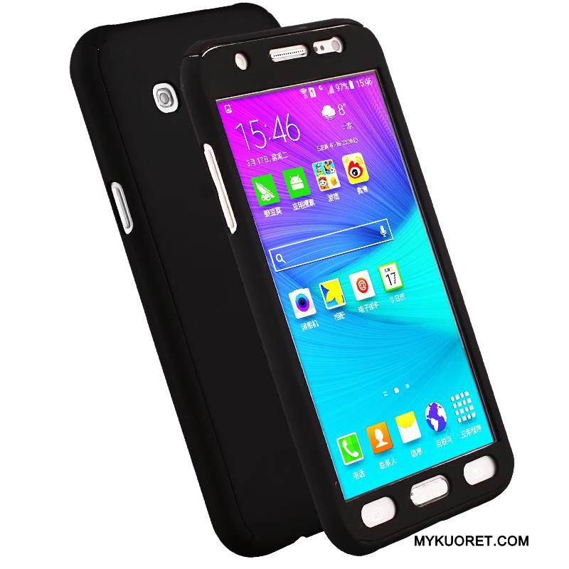 Kuori Samsung Galaxy J7 2016 Laukut Murtumaton Kulta, Kotelo Samsung Galaxy J7 2016 Suojaus Kova Puhelimen Kuoret