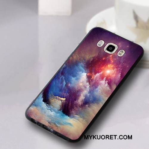 Kuori Samsung Galaxy J7 2016 Laukut Vaaleansininen Murtumaton, Kotelo Samsung Galaxy J7 2016 Silikoni Ripustettavat Koristeet Persoonallisuus