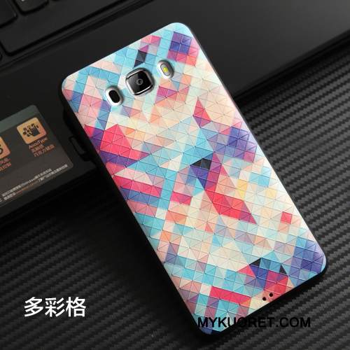 Kuori Samsung Galaxy J7 2016 Monivärinen Puhelimen Kuoret Murtumaton, Kotelo Samsung Galaxy J7 2016 Silikoni