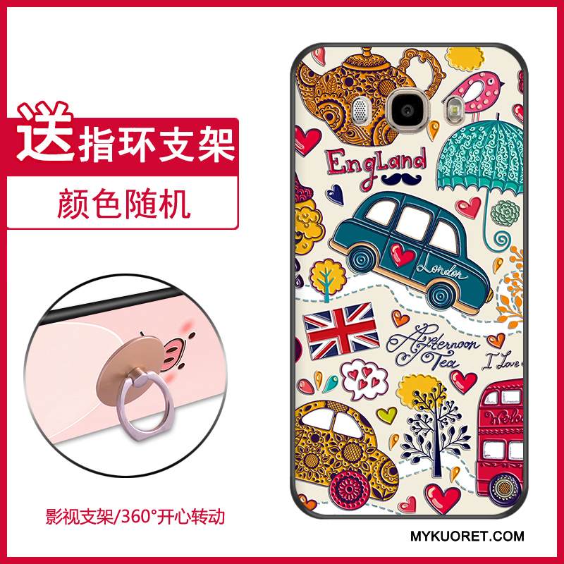 Kuori Samsung Galaxy J7 2016 Pehmeä Neste Ihana Jauhe, Kotelo Samsung Galaxy J7 2016 Laukut Puhelimen Kuoret Trendi