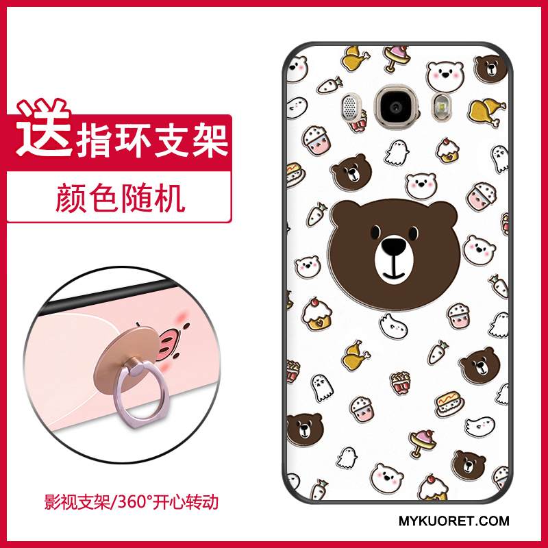 Kuori Samsung Galaxy J7 2016 Pehmeä Neste Ihana Jauhe, Kotelo Samsung Galaxy J7 2016 Laukut Puhelimen Kuoret Trendi