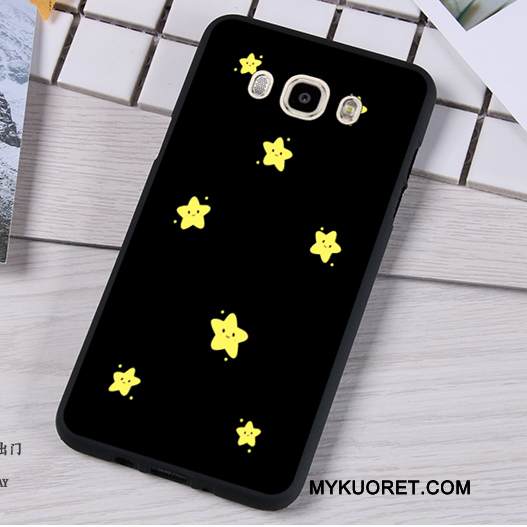 Kuori Samsung Galaxy J7 2016 Silikoni Murtumaton Trendi, Kotelo Samsung Galaxy J7 2016 Pehmeä Neste Tummansininen Puhelimen Kuoret