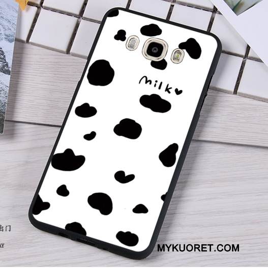 Kuori Samsung Galaxy J7 2016 Silikoni Murtumaton Trendi, Kotelo Samsung Galaxy J7 2016 Pehmeä Neste Tummansininen Puhelimen Kuoret